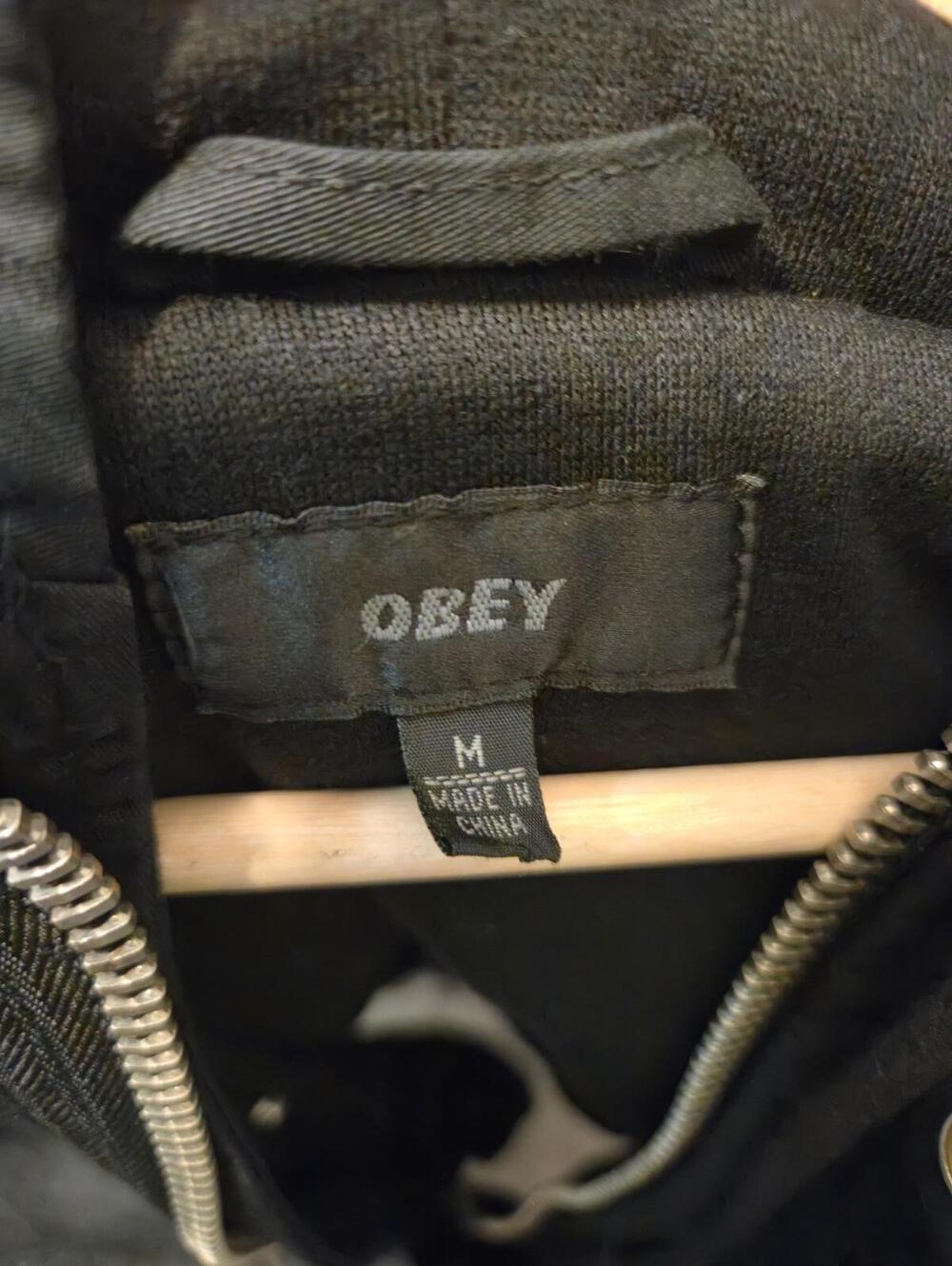 2008 OBEY POSSE X PUBLIC ENEMY BLACK MILITARY JACKET SZ MEDIUM HOLY GRAIL RARE!! - Picture 5 of 5